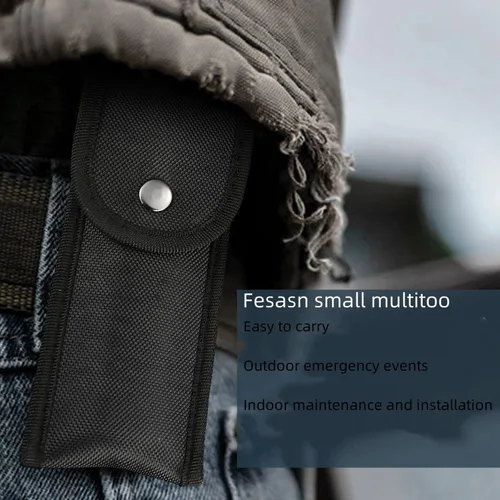 Vista 8 de Martillo multiherramienta con llave ajustable Fesasn, 16 en 1 Pocket Multi Tool Pliers, Stainless Steel, Survival Camping Multi Tool, Home DIY &