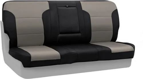 Vista 19 de Coverking Custom cubierta de asiento de ajuste para Select Ford modelos – neosupreme, Negro