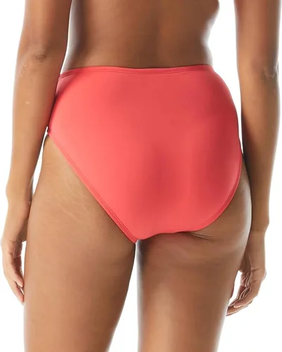 Vista 2 de Coco Reef Parte inferior de bikini de cintura alta y pierna alta - Microluxury Swim Bottom