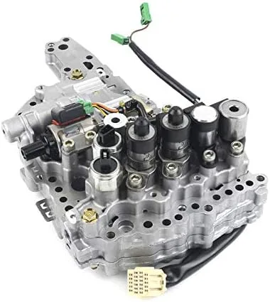 Vista 6 de JF011E RE0F10A Cuerpo de válvula de globo metálico para Nissan Altima Sentra Dodge F1CJA CVT (2 Sensores de Presión)