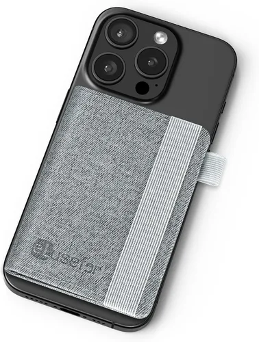 Vista 17 de Billetera Adhesiva para Teléfono para la Parte Posterior del iPhone o Android Estuche con 6 Fundas para Tarjetas de Crédito - Bolsillo