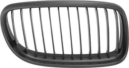 Vista 3 de X AUTOHAUX Par de coche parrilla delantera negro mate ABS plástico capó riñón rejilla para BMW E90 E91 4-puerta 2009-2011