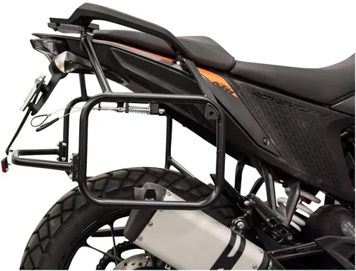 Vista 4 de Tusk Sistema de montaje de equipaje de aventura para bolsas blandas y cajas de alforjas duras compatible con KTM 390 Adventure SW 2023-2024/390