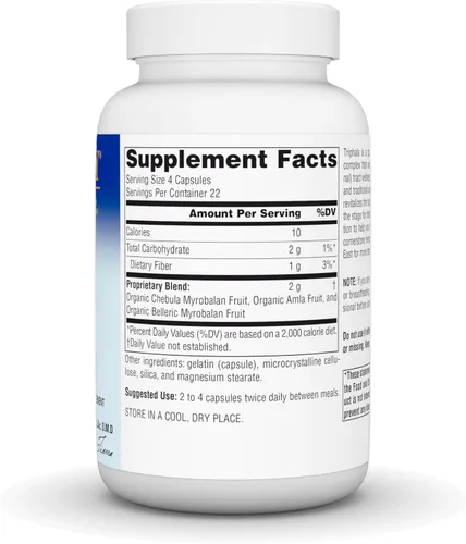 Vista 3 de Planetary Herbals Triphala- 500 mg