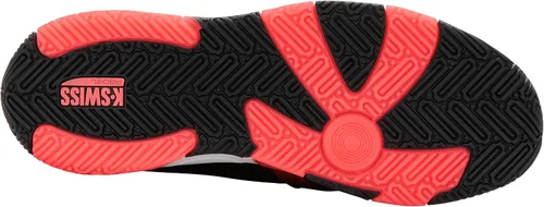 Vista 4 de K-Swiss Zapato de pádel K-Frame para hombre (negro/microchip/lava neón)