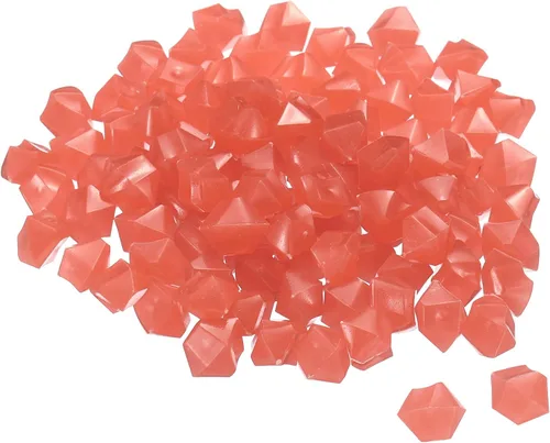 Vista 12 de MECCANIXITY 100 piezas de piedras brillantes de 0.39 a 0.59 pulgadas (0.394-0.591 in) para decoración en la oscuridad, piedras luminosas, decoración