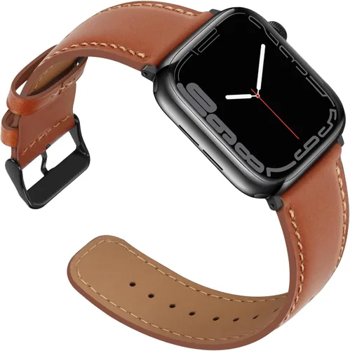 Vista 9 de Anlinser Correas compatibles con Apple Watch Band de 1.654 pulgadas, 1.614 pulgadas, 1.575 pulgadas, 1.496 pulgadas, para mujeres y hombres, diseño