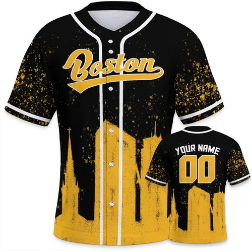 Vista 17 de Camisetas personalizadas de hockey City con diseño de grafiti, regalos para fanáticos, hombres, mujeres, jóvenes, número de nombre