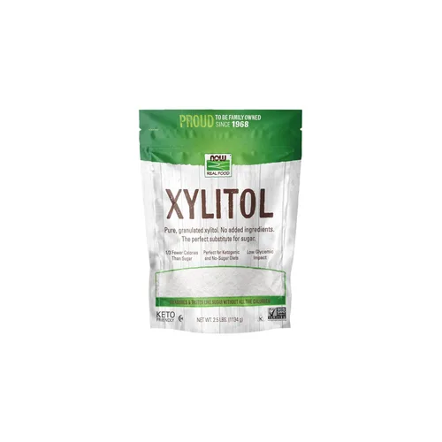 Vista 5 de NOW Foods, Xilitol, puro sin ingredientes añadidos, apto para dieta cetogénica, bajo impacto glucémico, bajo en calorías, 1 libra