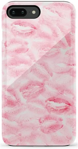Vista 30 de Casely Funda para iPhone 6/7/8 Plus Todo envuelto Lazos vintage Diseño protector delgado esencial de doble capa