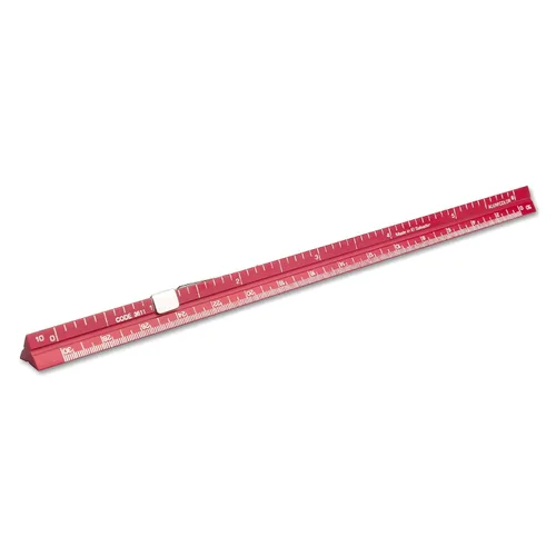 Vista 41 de Alumicolor Regla Métrica de Bolsillo para Arquitecto de Aluminio, 15CM, Negro