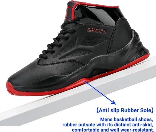 Vista 4 de Beita - Tenis de baloncesto para hombre, transpirables, antideslizantes.