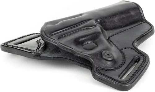 Vista 3 de Funda de cuero para Ruger Mark IV Lite 22/45 Combat Master Owb
