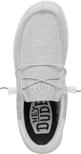 Vista 2 de Hey Dude Wally Eco Stretch Mocasines para hombre, cómodos y ligeros