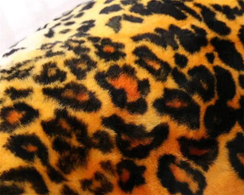Vista 3 de Alfombra de Área Estilo Chic con Estampado de Tigre Leopardo Piel de Oveja Australiana Alfombra Suave de Felpa Manta de Piel de Cordero Alfombra