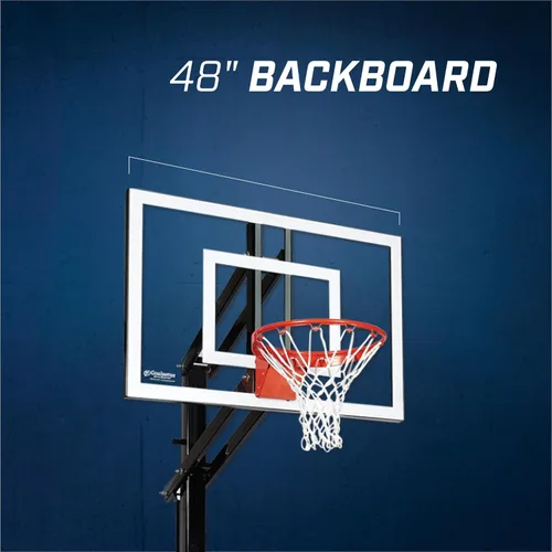 Vista 2 de Goalsetter Baloncesto ajustable en el suelo