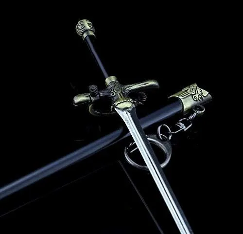 Vista 3 de Juego de Trono 16 Arya Stark Aguja Espada 16 8.3 in 8.27 pulgadas Modelo de Arma de Metal Estante Decoración Arte Figura Arte Colección Juguetes