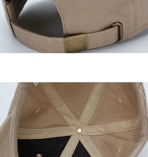 Vista 4 de Gorra de béisbol personalizada con tu texto, gorras de camionero ajustables personalizadas, sombrero casual para regalos