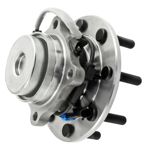 Vista 30 de Detroit Axle - Par de cojinetes de rueda delantera/trasera para Ford Edge 11-14, 09-19 Flex, 13-19 Police Interceptor Sedan, 14-18 Police Sedan