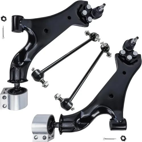 Vista 109 de Detroit Axle - Kit de brazos de control de extremo delantero para Acura 2004-2008 TSX 2003-2007 Honda Accord, 2 brazos de control inferiores, 2