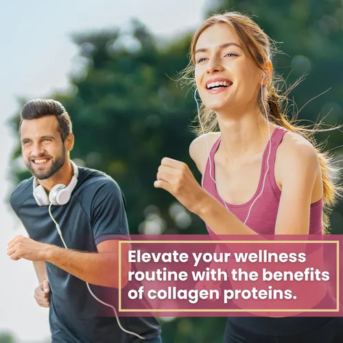 Vista 6 de Healthy Living Proteins – Bovino hidrolizado – Proteína de colágeno tipo 1 y 3 sin sabor – Polvo de colágeno – Alimentado con pasto – Rasied Rasied