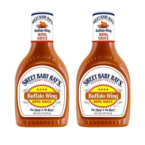 Vista 10 de Sweet Baby Ray's Salsa de alas y glaseado - Buffalo Wing (paquete variado)