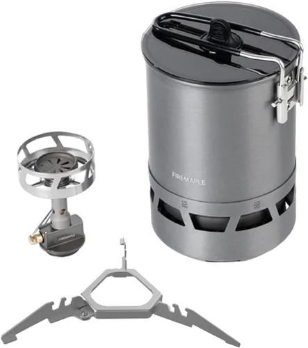 Vista 8 de Fire-Maple Petrel Quickboil Pro Sistema de Cocina Ultraligero – Juego Compacto de Estufa y Olla para Mochileros de Ebullición Rápida, Ideal