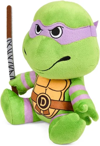 Vista 2 de Kidrobot Teenage Mutant Ninja Turtles Donatello - Peluche Phunny de 7.5 pulgadas