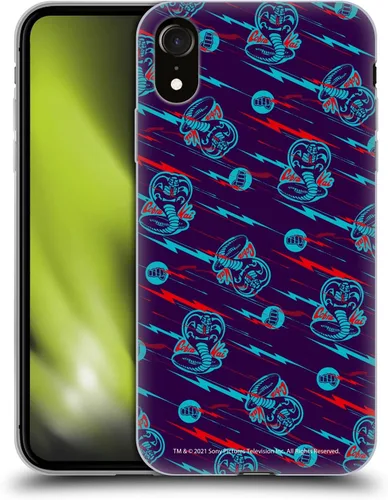 Vista 121 de Head Case Designs Funda de gel suave con licencia oficial de Cobra Kai Eagle Fang Logo Key Art compatible con Apple iPhone 7 Plus/iPhone 8 Plus