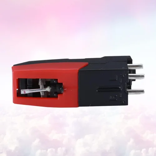 Vista 7 de ERINGOGO Aguja de repuesto para tocadiscos, 45 unidades, adaptador de disco, accesorios para tocadiscos de tinta, tocadiscos, aguja, tocadiscos