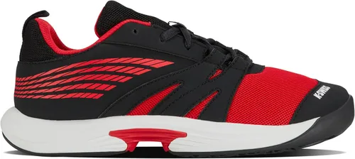 Vista 12 de K-Swiss Tenis Speed Trac para niños Blanc De Blanc/Ópalo Azul/Lollipop