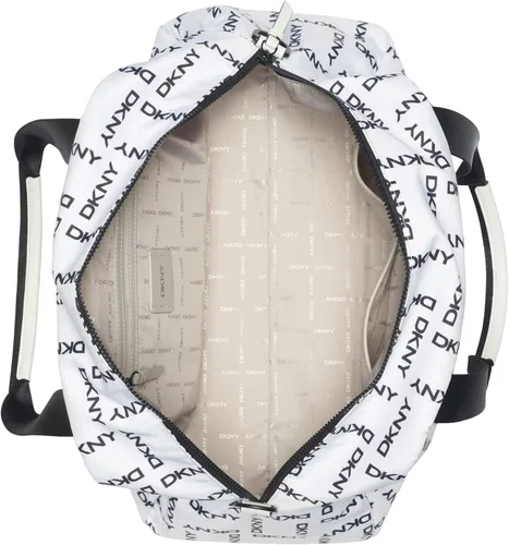 Vista 5 de DKNY Nataly Bolsa de gimnasio, WHTNegro, blanconegro