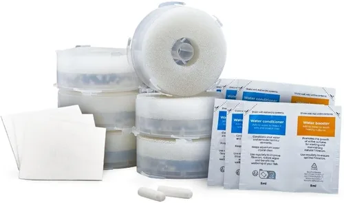 Vista 8 de biOrb Kit de servicio x3 Plus Optimizador de agua con 3 kits de servicio, 3 almohadillas de limpieza y optimizador de agua