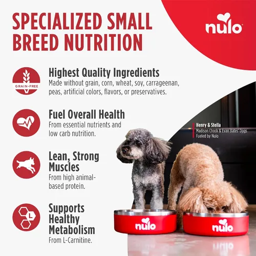 Vista 4 de Nulo Small Breed Dog Signature Stew - Pollo y salmón en caldo, taza de 24 x 2.8 onzas