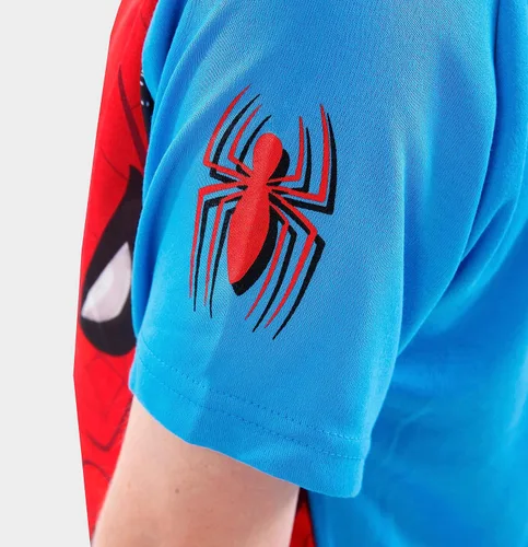 Vista 2 de Marvel Pijama de Spiderman para niños Pijama corto para niños de Spider-Man Producto oficial de Spiderman