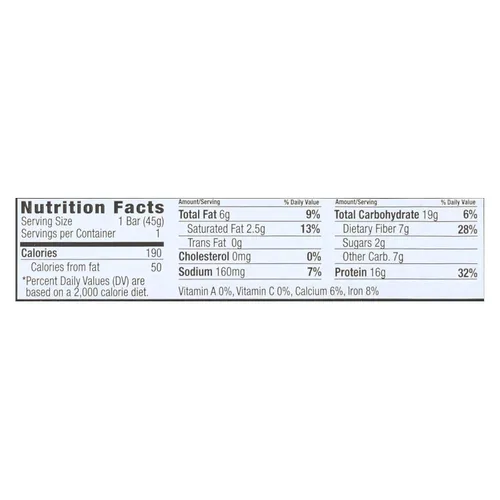 Vista 3 de NuGo Nutrition - Slim Bar Brownie Crunch - 1.59 onzas (paquete de 12)