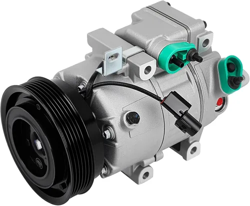 Vista 16 de SCITOO Compresor de CA para Audi A3 2.0L 2006-2007, compresor de aire acondicionado de enfriamiento rápido para Volkswagen Beetle 2.0L 2012-2017