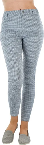Vista 4 de ToBeInStyle Pantalones bengalinos con cinturón para mujer