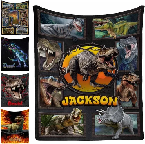 Vista 19 de Manta personalizada, 20 colores para niño y niña, manta con nombre personalizado para niños y adultos, manta de Navidad para niños y niñas