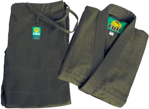 Vista 5 de FUJI BJJ Gi - Brazilian Pride Ediditon - Jiu Jitsu brasileño Gi con cinturón blanco