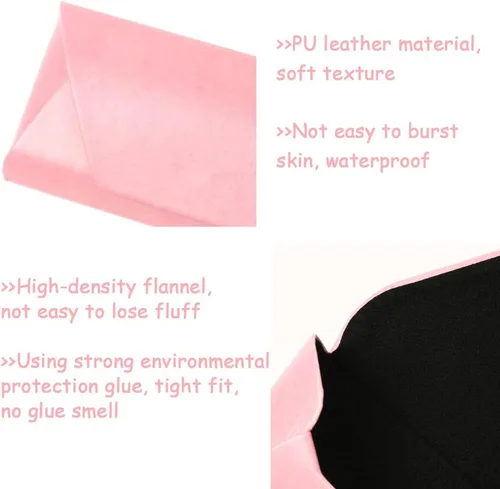 Vista 3 de 2PCS Leather Glasses Case, PU Portable Eyeglass Case, Sunglasses Case Protector