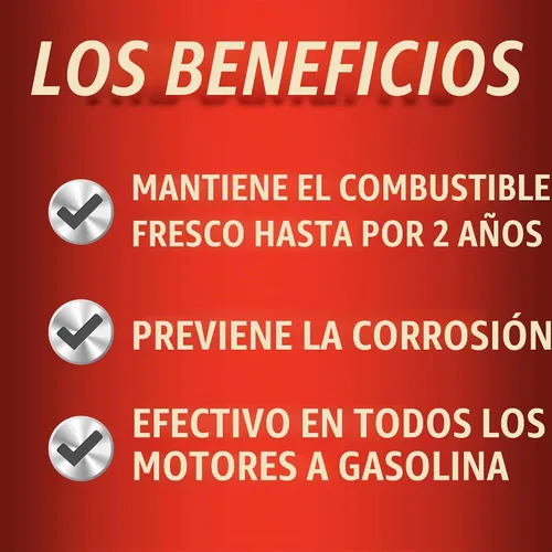 Vista 7 de STA-BIL Protector de bomba, 4oz (22007), rojo y estabilizador de combustible de almacenamiento, 8 fl. oz. (22208), rojo