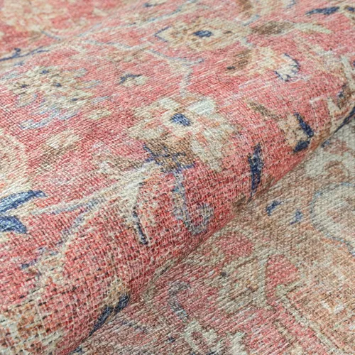 Vista 323 de GLN Rugs Traditional Collection - Alfombra de felpilla lavable a máquina, tradicional lavable, antideslizante, alfombra de felpilla de pelo corto