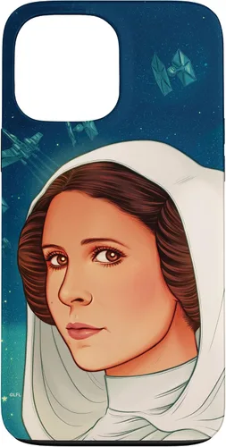 Vista 23 de Funda exclusiva de Star Wars para iPhone 16 con diseño de princesa Leia de Nueva Esperanza