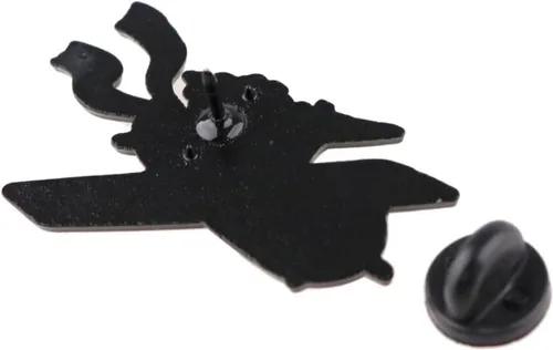 Vista 3 de El Principito Fox Avión Avión Piloto Le Petit 1.6" Esmalte Pin Insignia, Esmalte, Esmalte