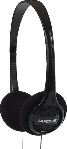 Vista 7 de Koss KPH7 - Auriculares portátiles ligeros, color negro (paquete de 2)
