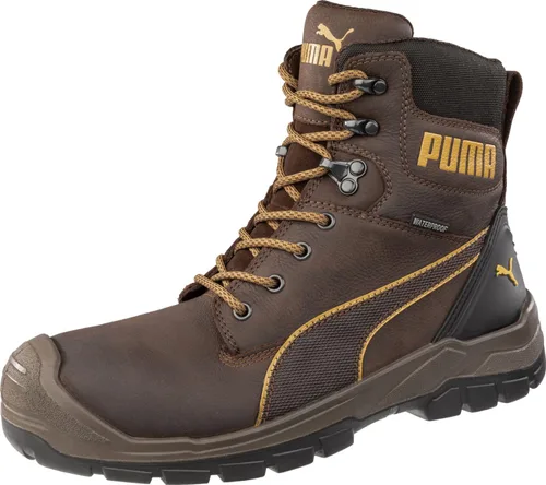 Vista 17 de Puma Safety Conquest Botas de trabajo impermeables con punta compuesta EH con cremallera lateral para hombre