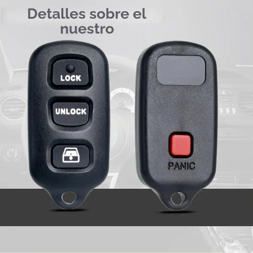 Vista 6 de SUPALAND Llavero de entrada sin llave compatible con Toyota 4Runner Sequoia 1999 2000 2001 2002 2003 2004 2005 2006 2007 2008 2009 Reemplazo