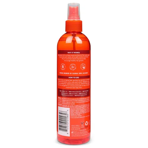 Vista 2 de Cantu Comeback Curl Next Day - Revitalizador de rizos para cabello natural con manteca de karité pura, 12 onzas líquidas (paquete de 3)
