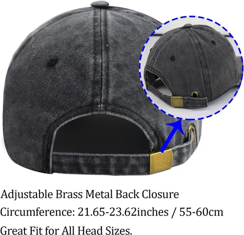 Vista 6 de Bigfoot Sombreros para hombres y mujeres, divertido gorro de béisbol ajustable de algodón lavado bordado salvaje pie grande Sasquatch